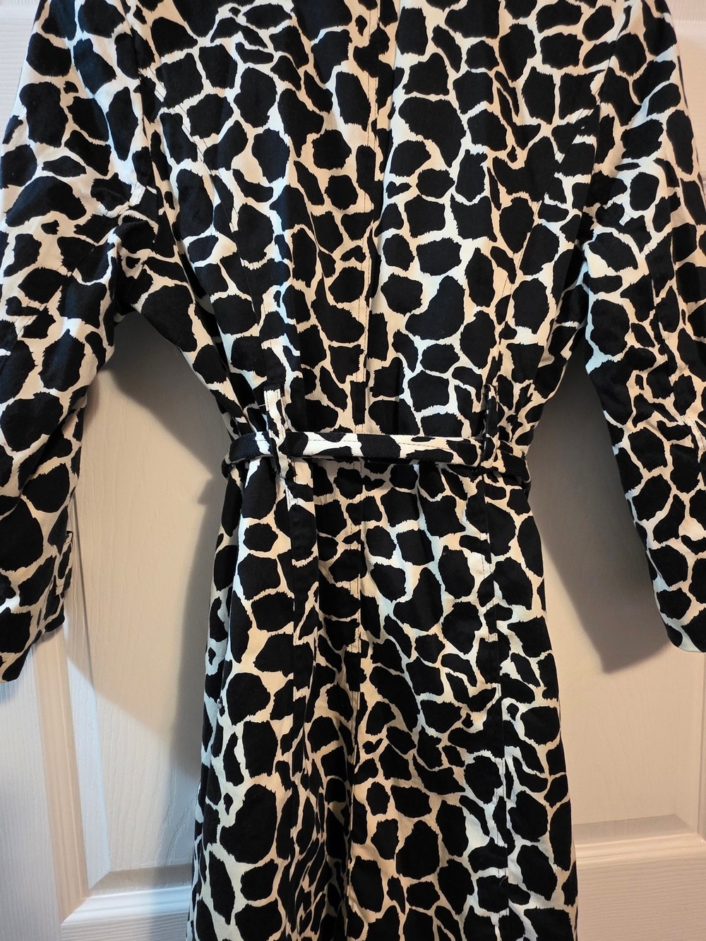 4/$97 Deal! Papillion Zebra Black & White Printed Pea Coat - Picture 9 of 13